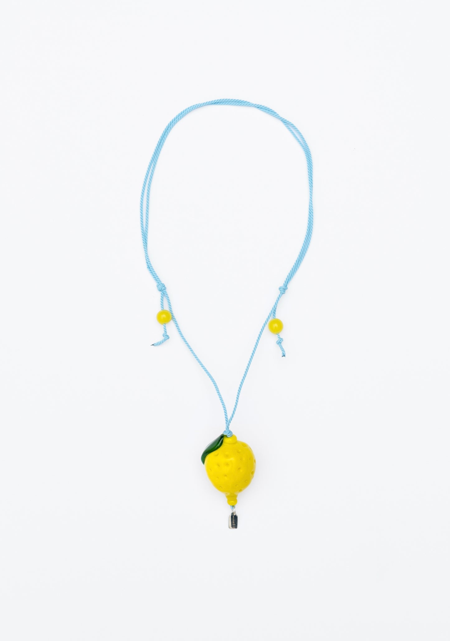 Lemon Glass Pendant Necklace