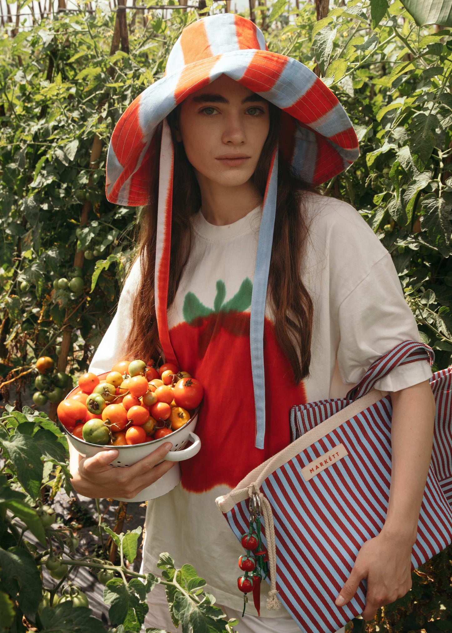 Hand-painted Tomato T-shirt