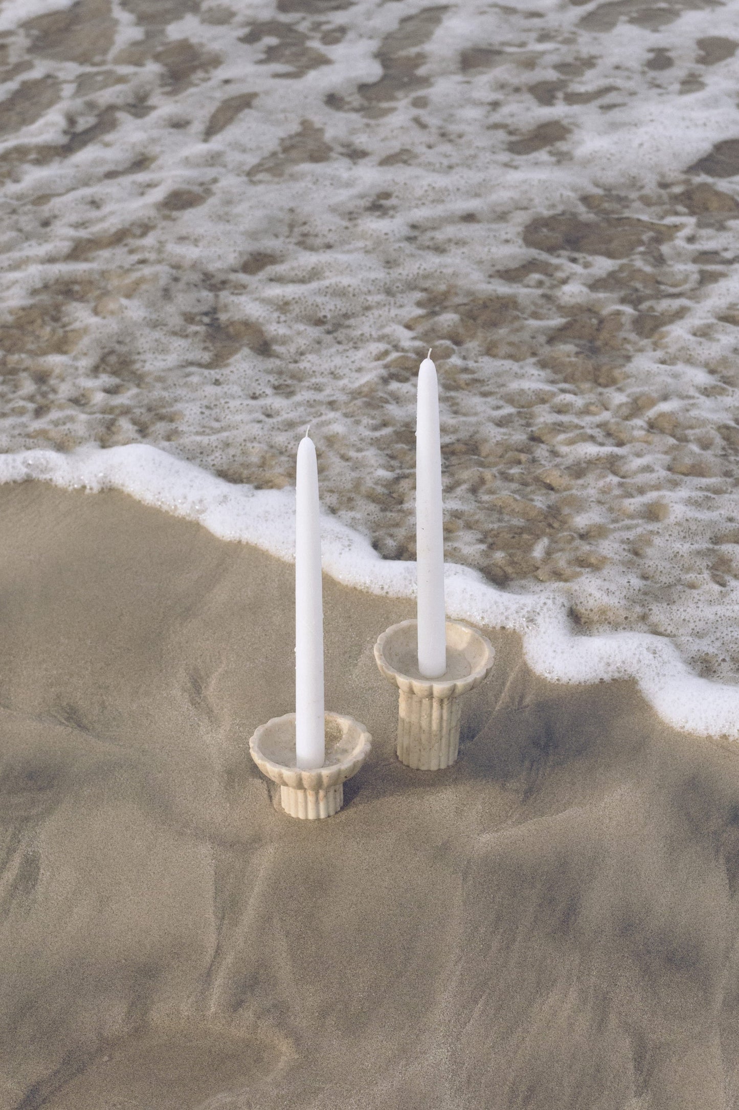 Muna Marble Candle Holder S