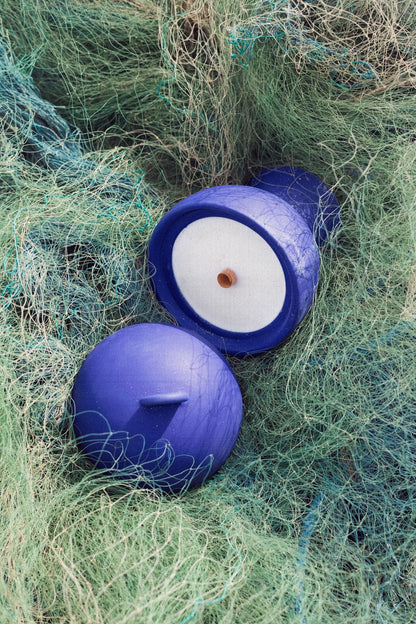 Halo Scented Ceramic Candle Indigo