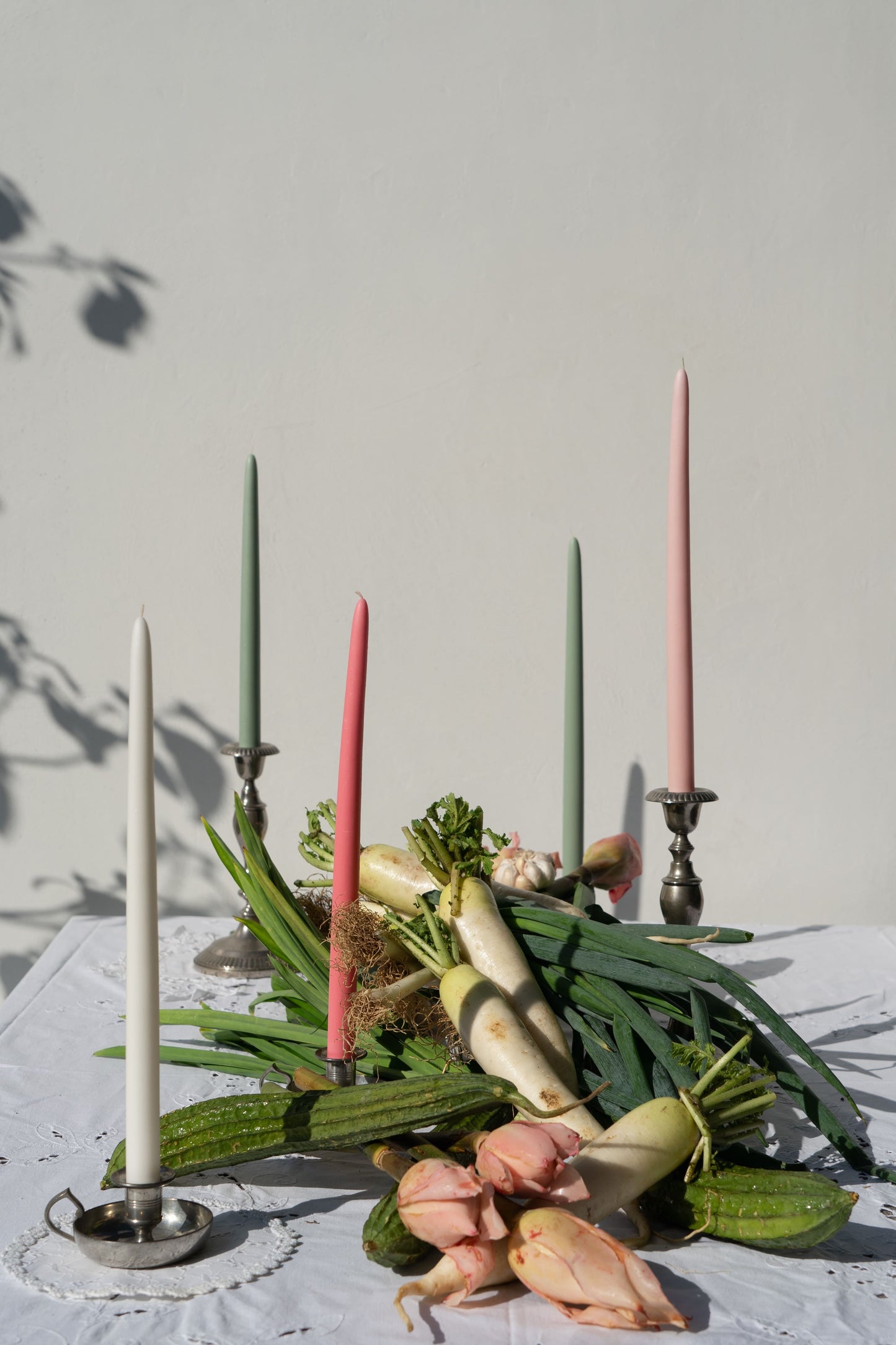 Plain Taper Candles 35cm