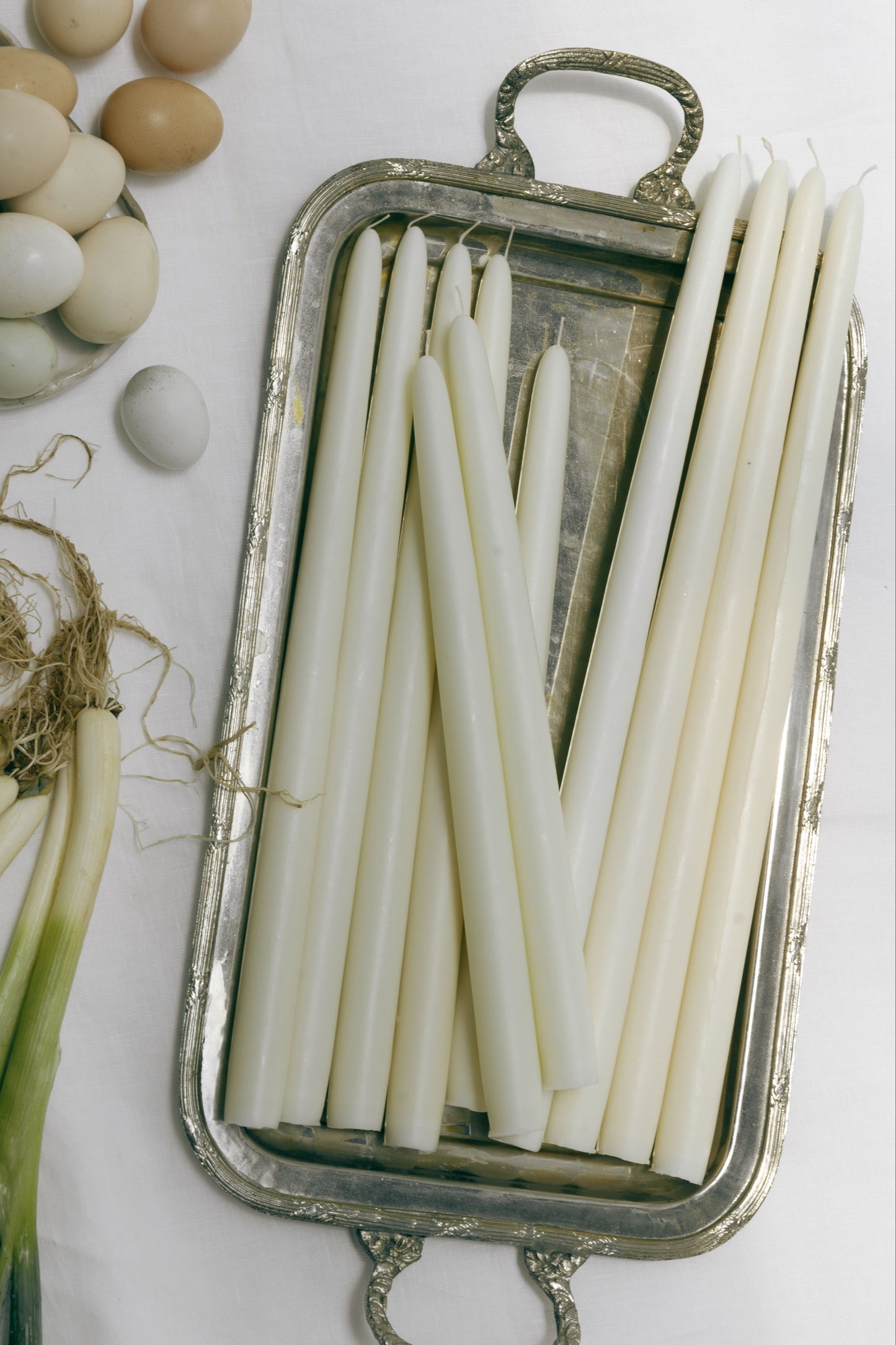 Plain Taper Candles 40cm