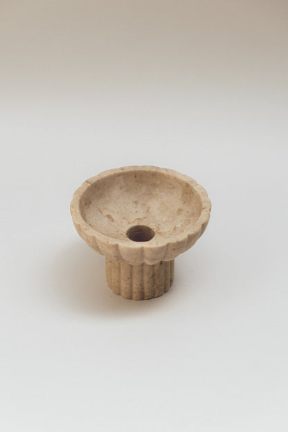 Muna Marble Candle Holder S