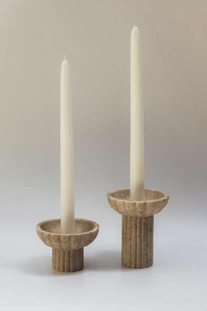 Muna Marble Candle Holder S