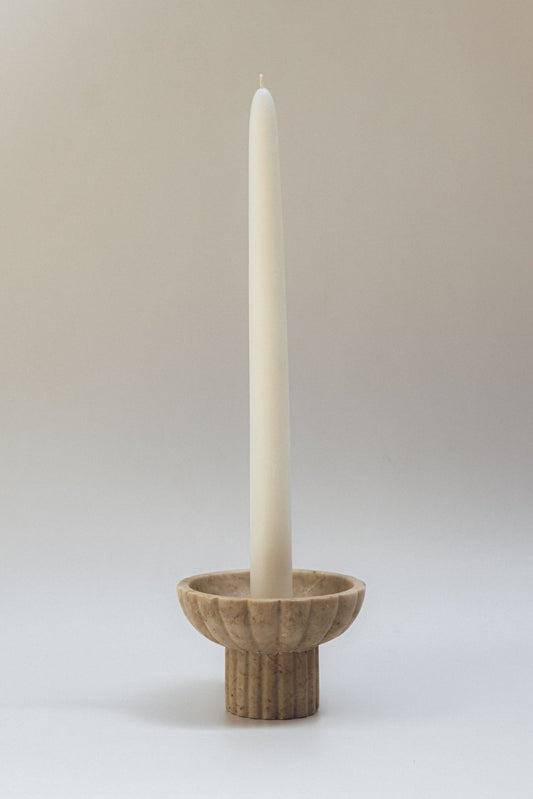 Muna Marble Candle Holder S