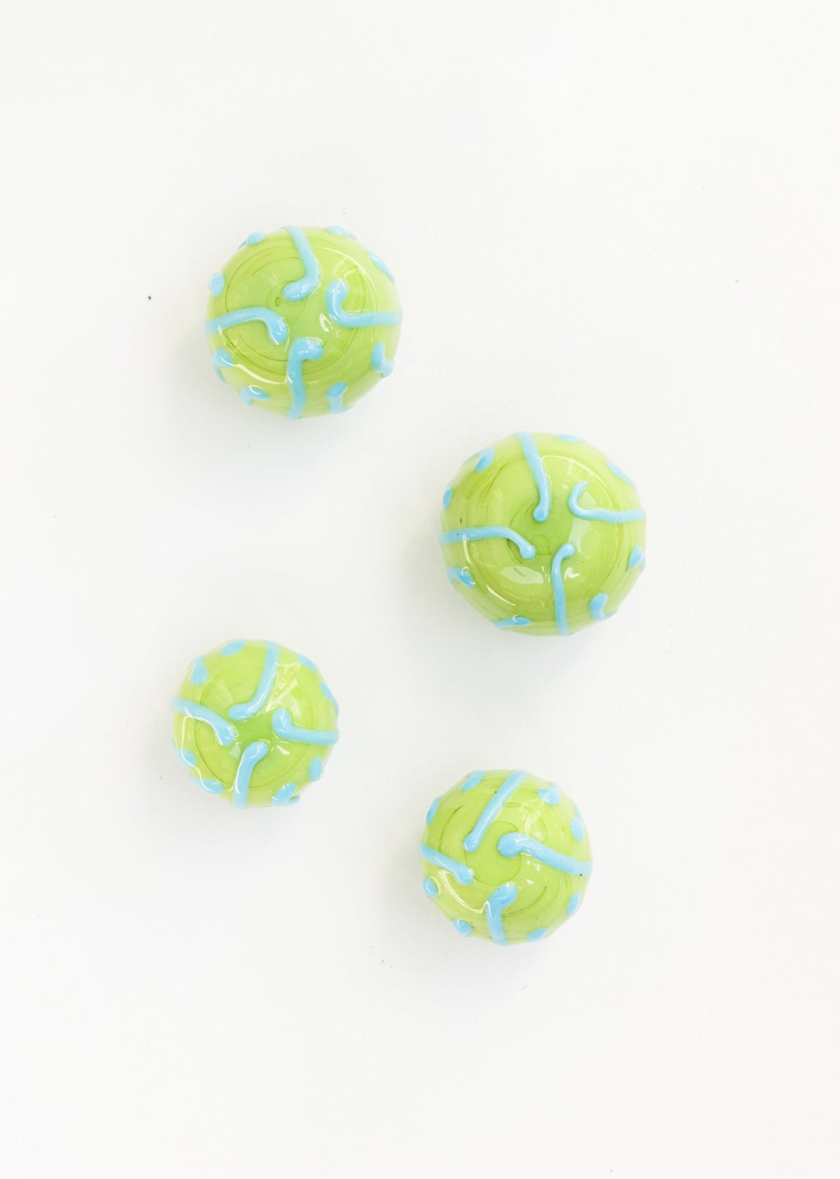 Striped Recycled Glass Knobs