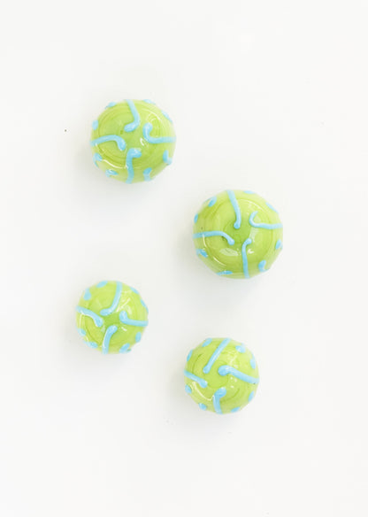 Striped Recycled Glass Knobs