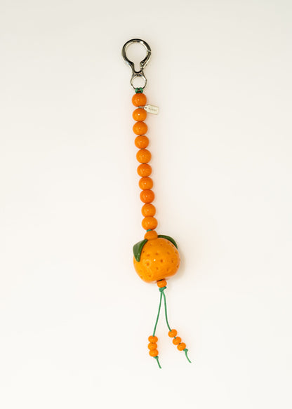 Glass Orange 01 Keychain
