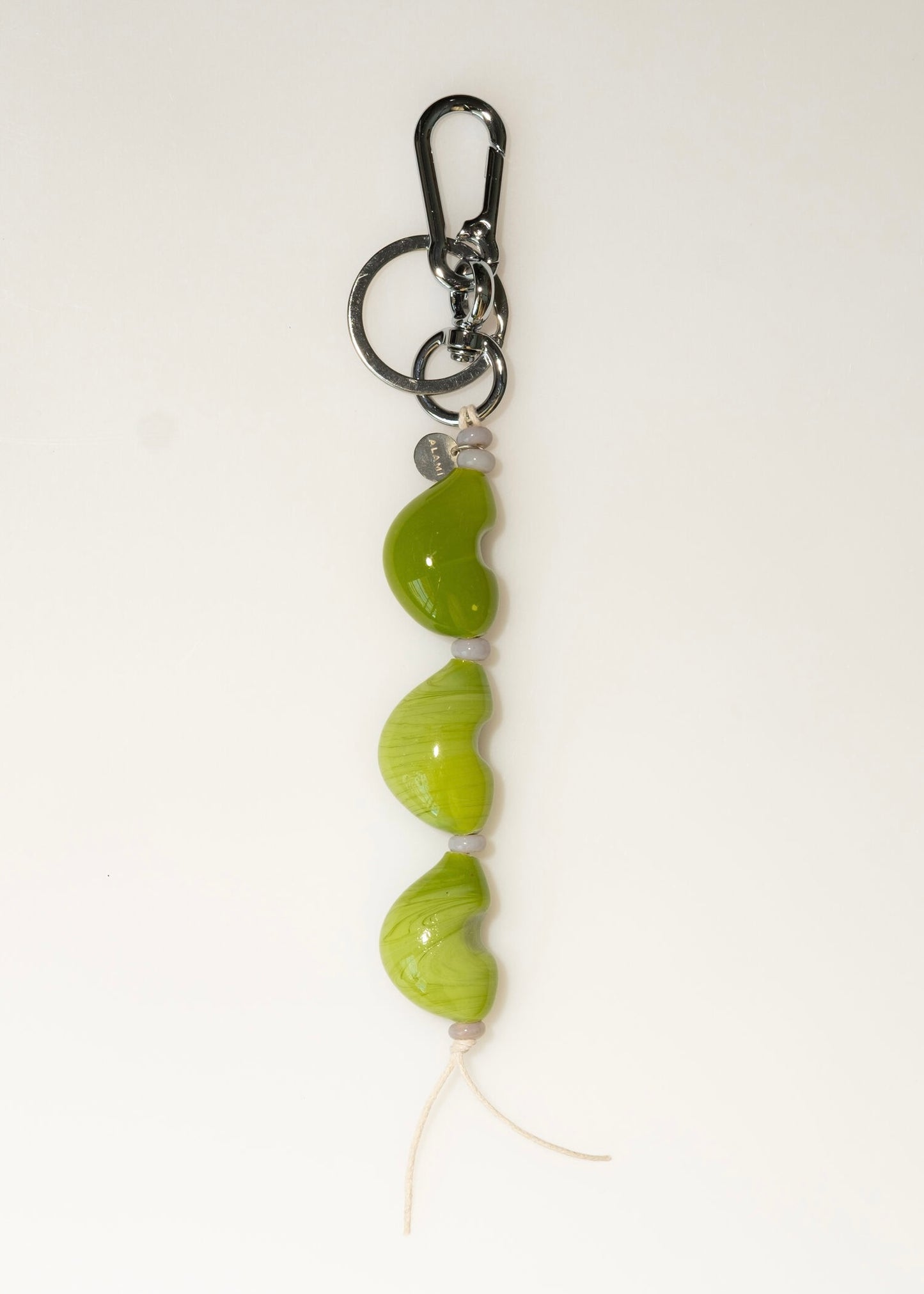 Peas Glass Keychain