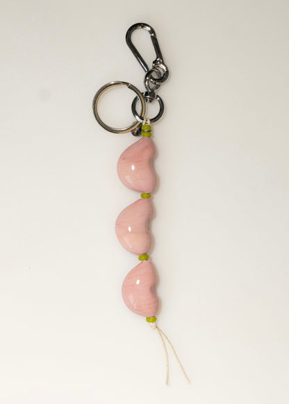 Peas Glass Keychain
