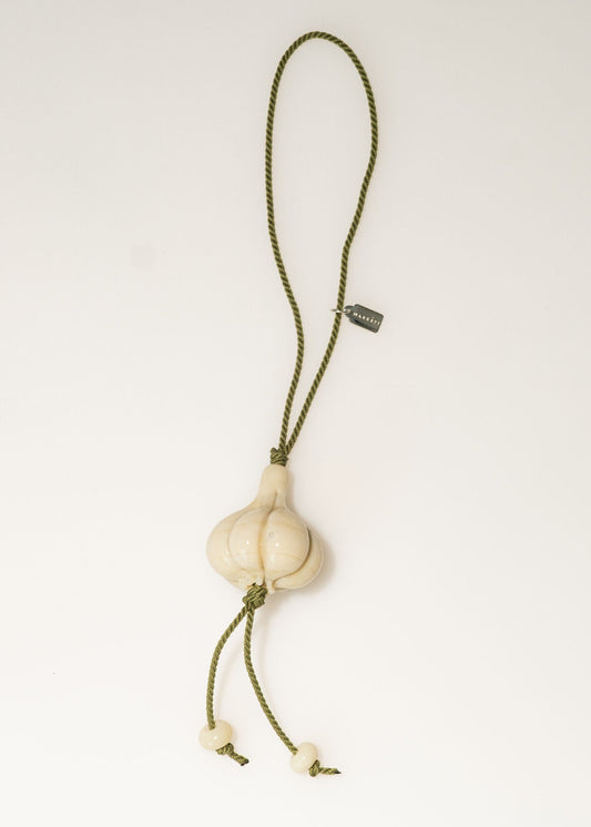 Garlic Glass 02 Bag Charm