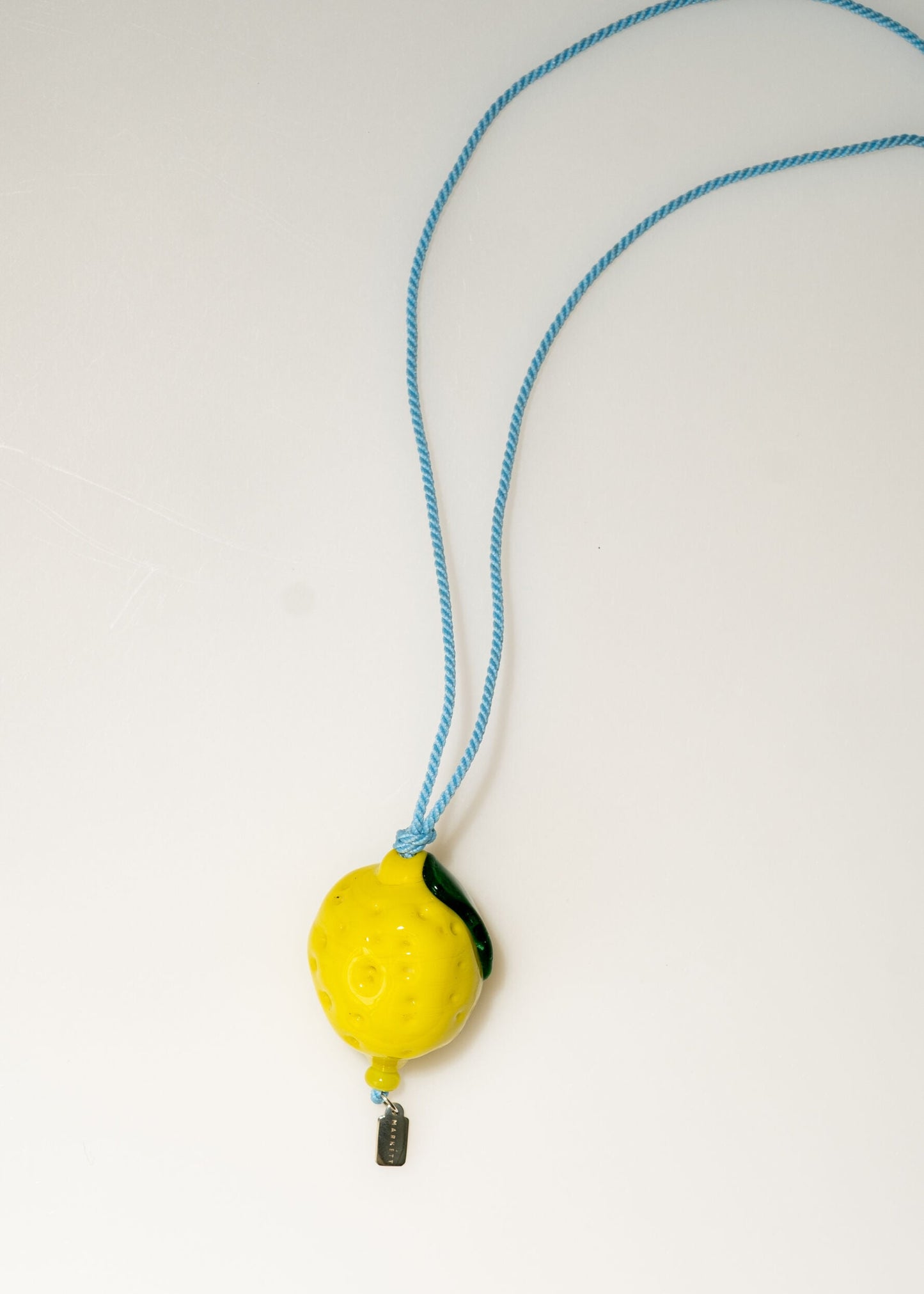 Lemon Glass Pendant Necklace