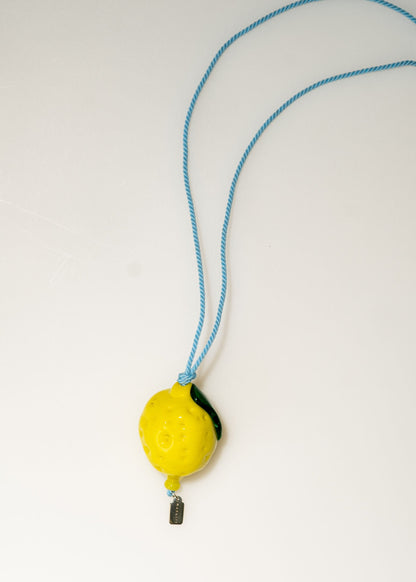 Lemon Glass Pendant Necklace