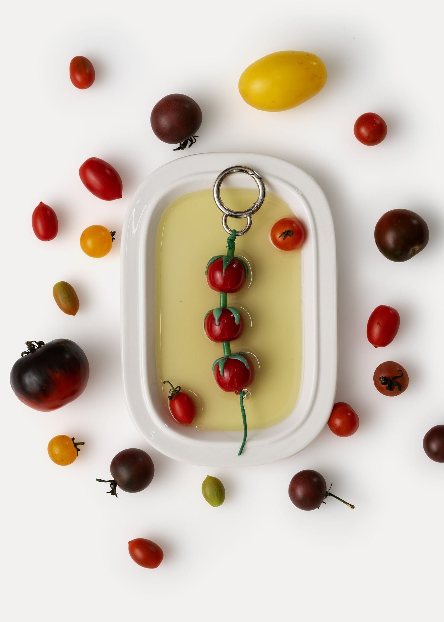 Tomato Keychain