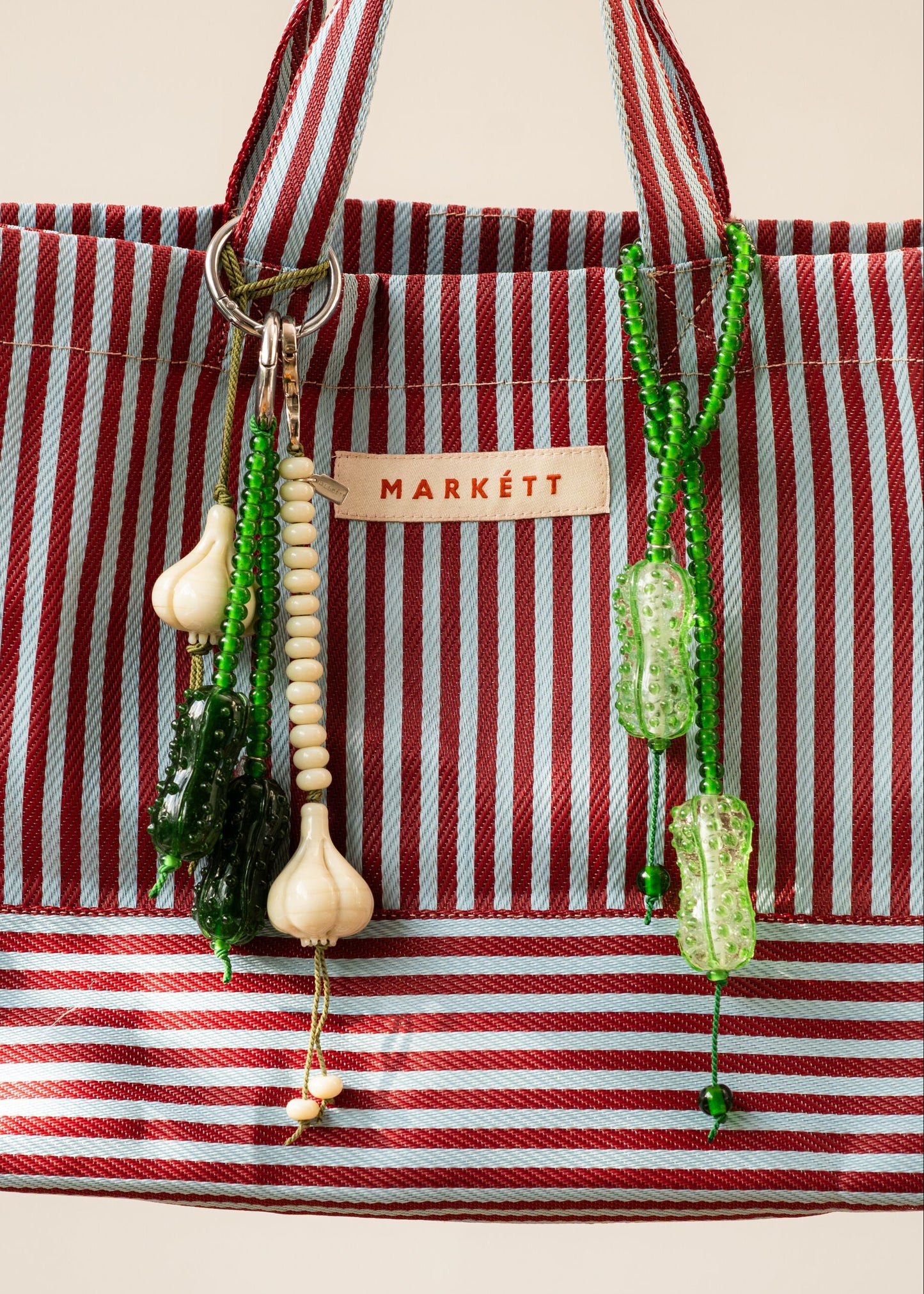 Large Pickles Keychain / Bag Charm