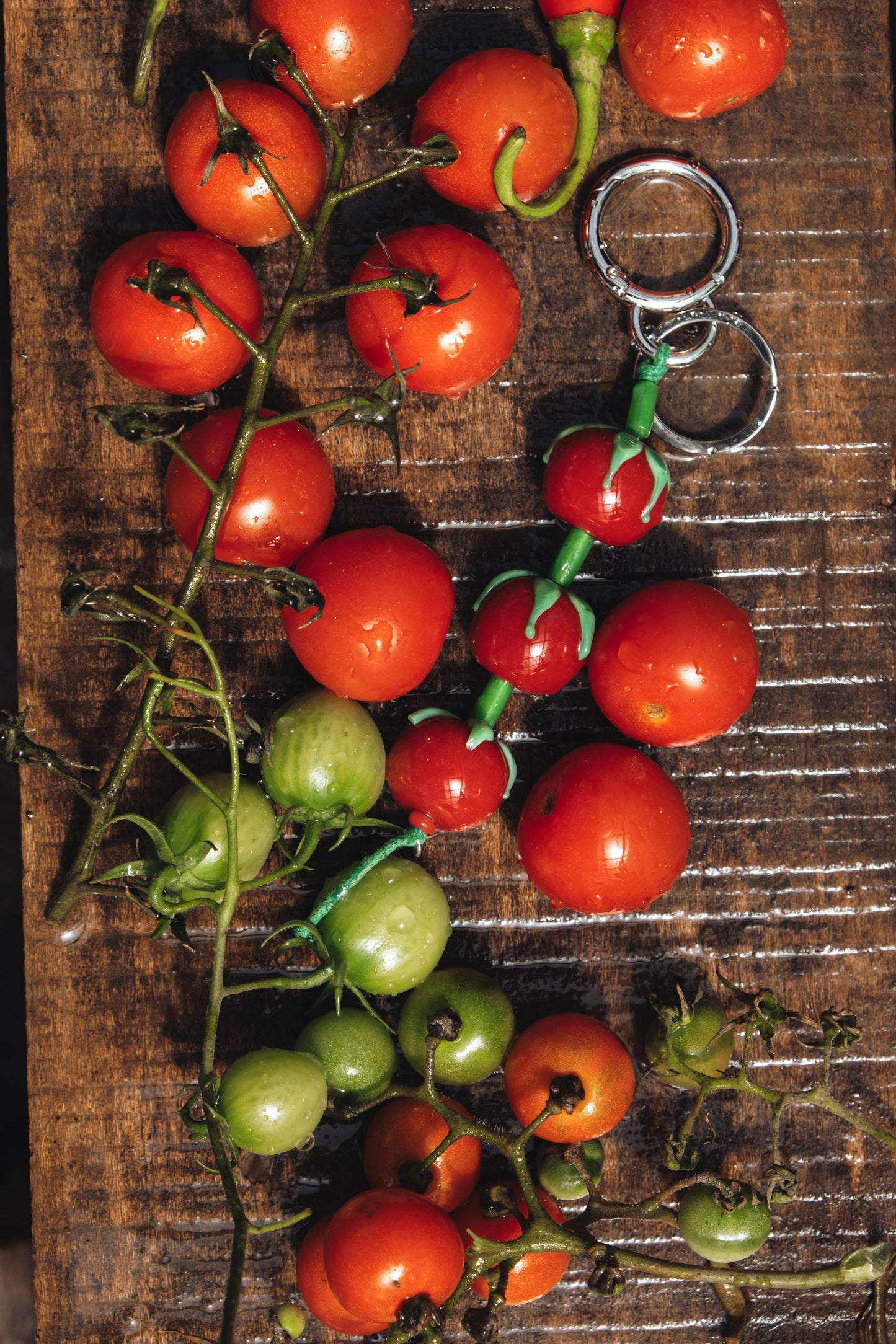 Tomato Keychain