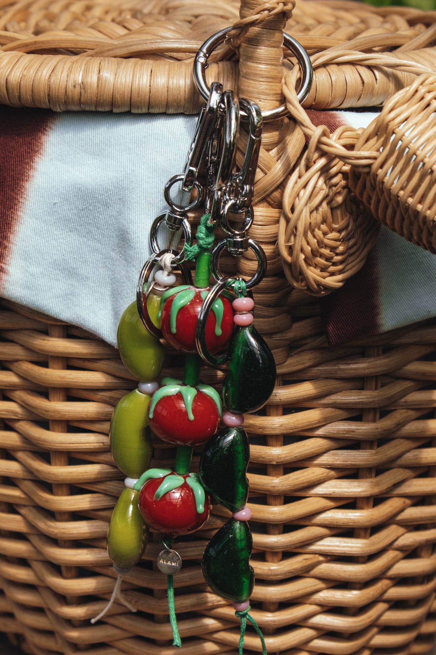 Pea Keychain
