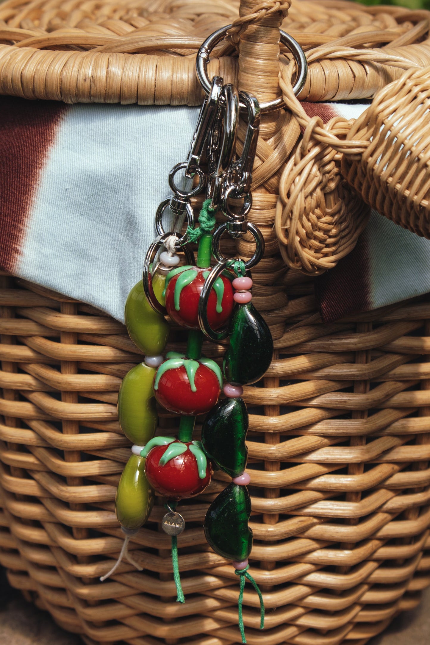 Tomato Keychain