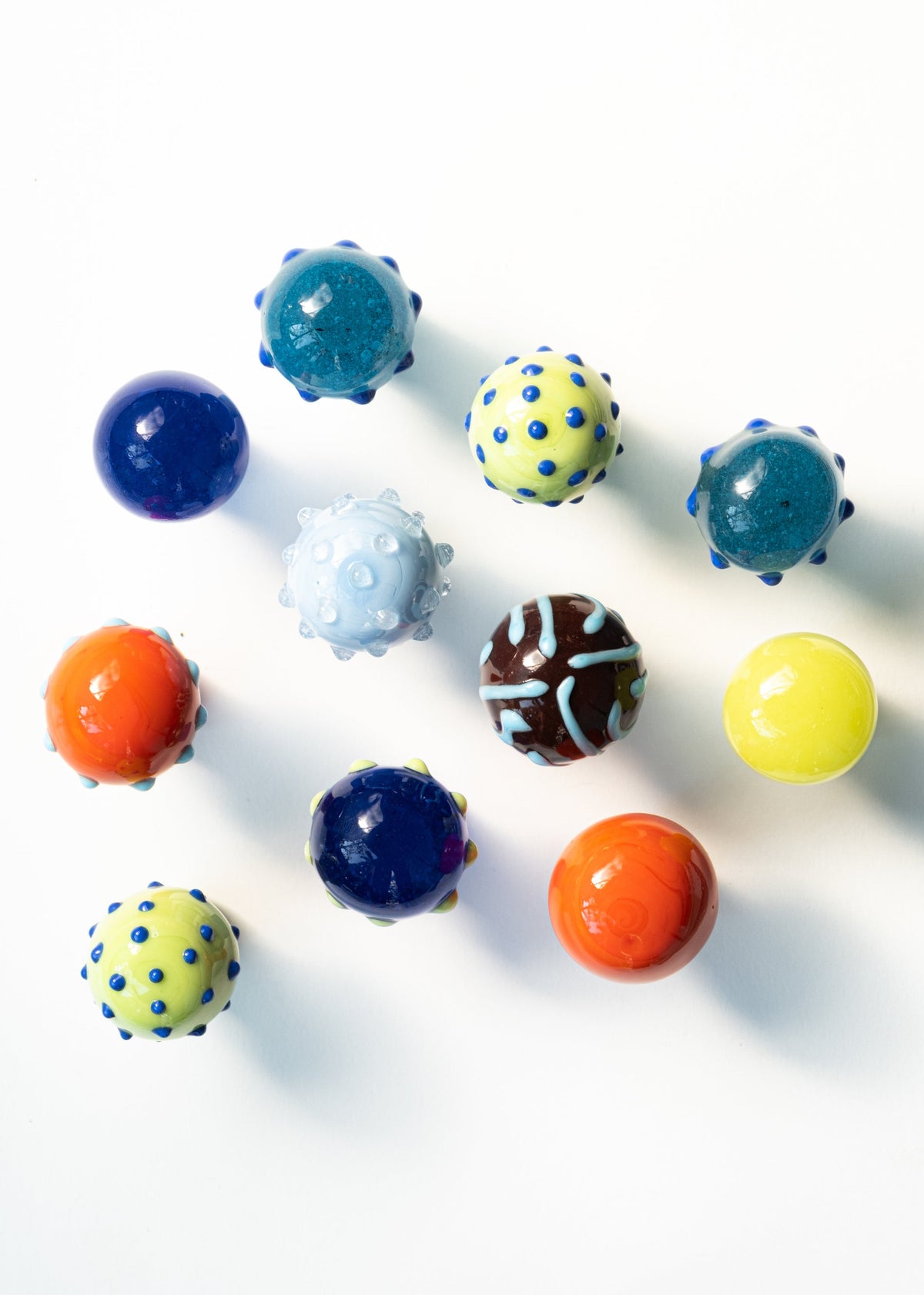 Confetti Recycled Glass Wall Hooks