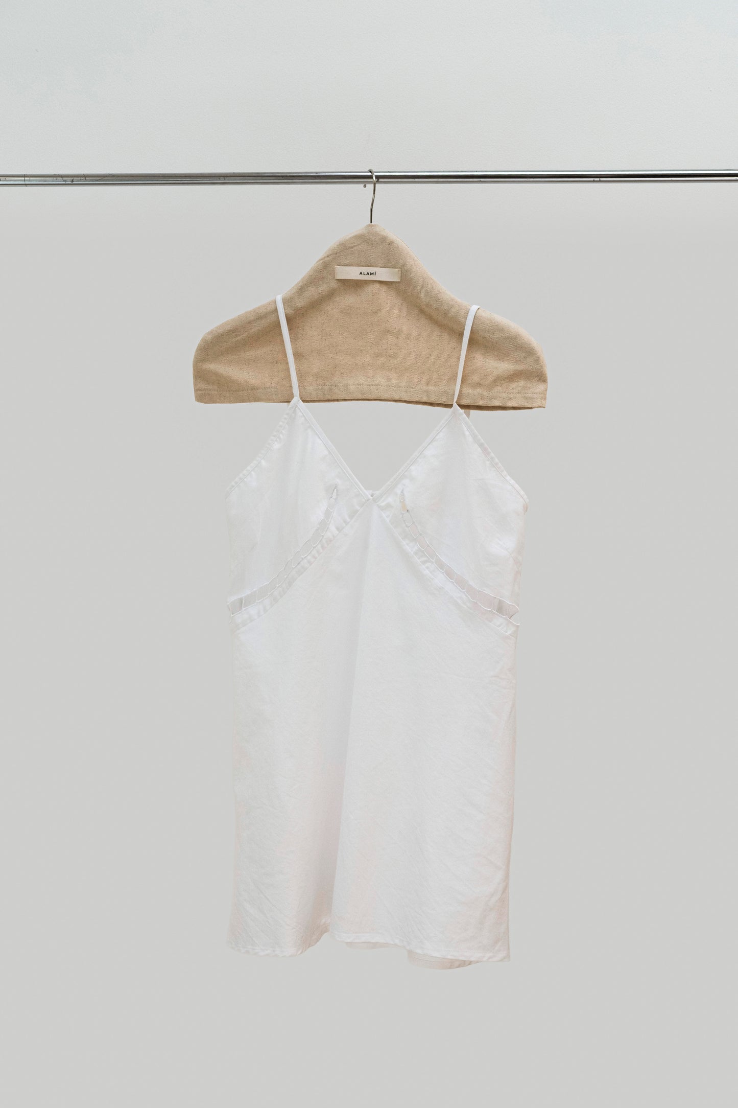 Garden Slip Dress White