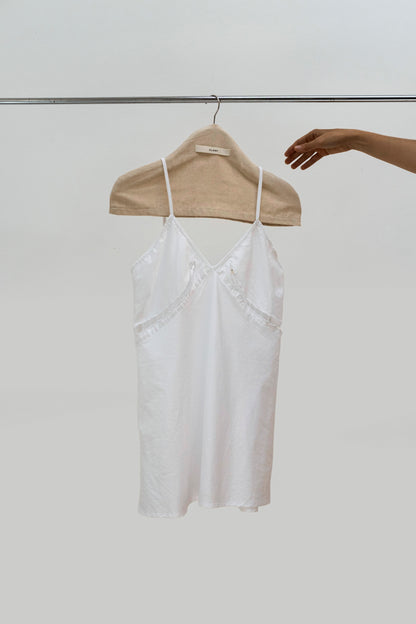 Garden Slip Dress White