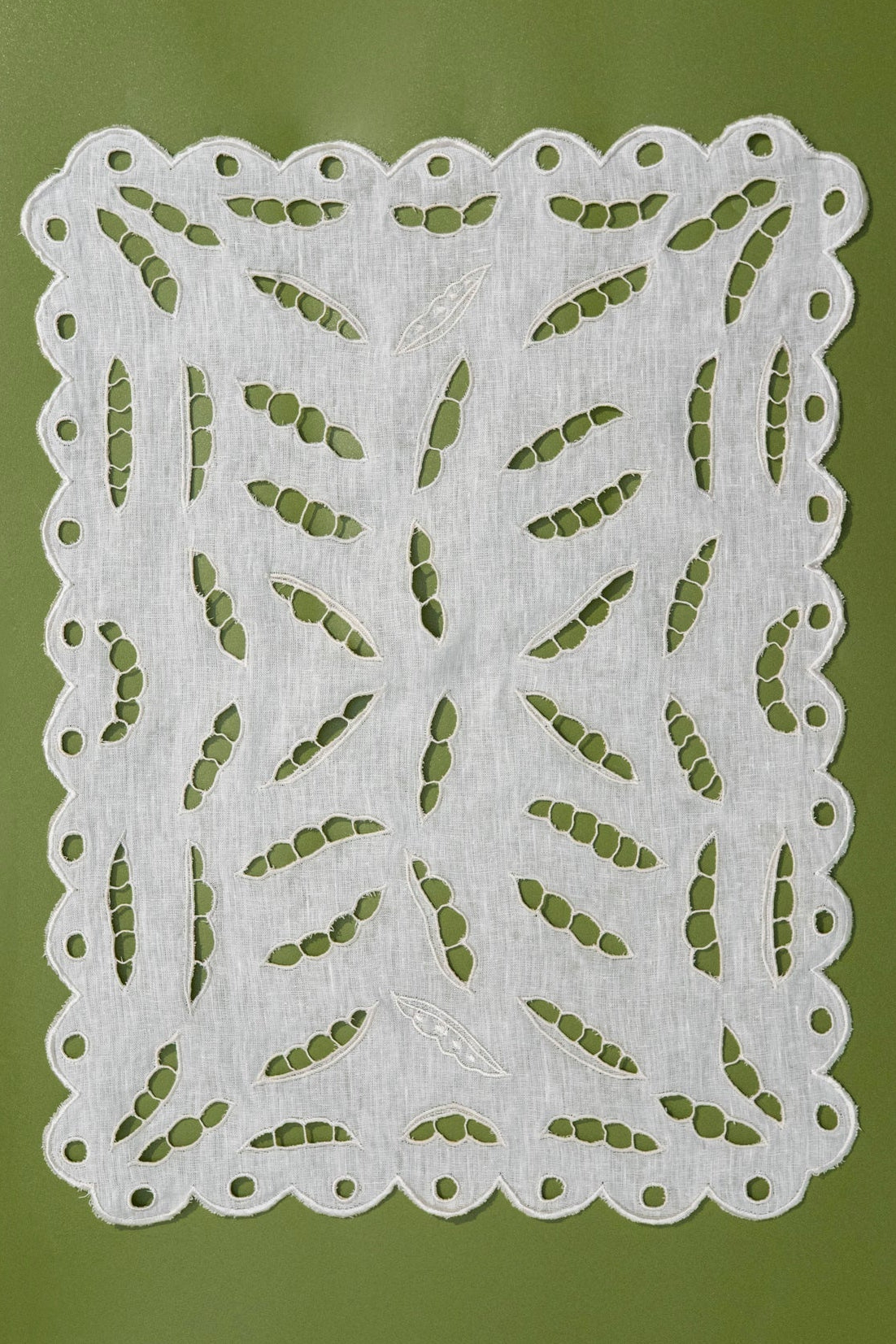 Pea Napkin White Linen