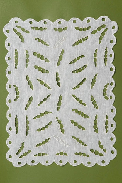 Pea Napkin White Linen