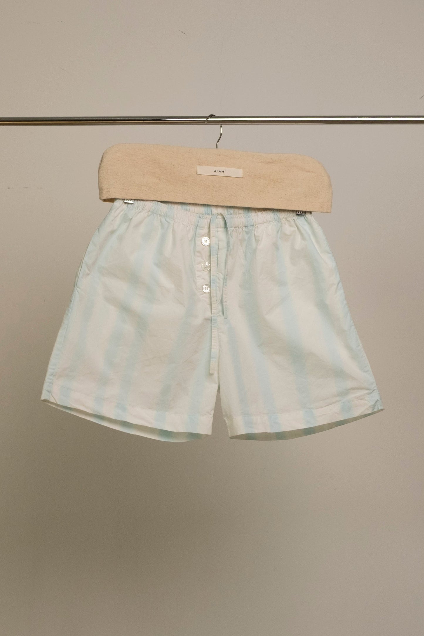 Striped Blue Shorts