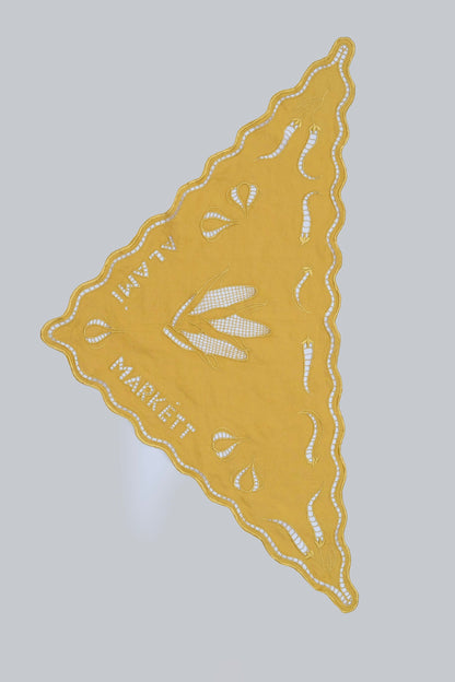 ALAMÍ x MARKÉTT Linen Scarf Mustard