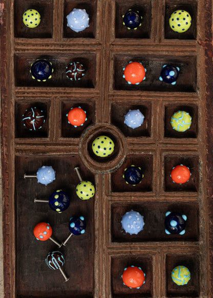 Striped Recycled Glass Knobs