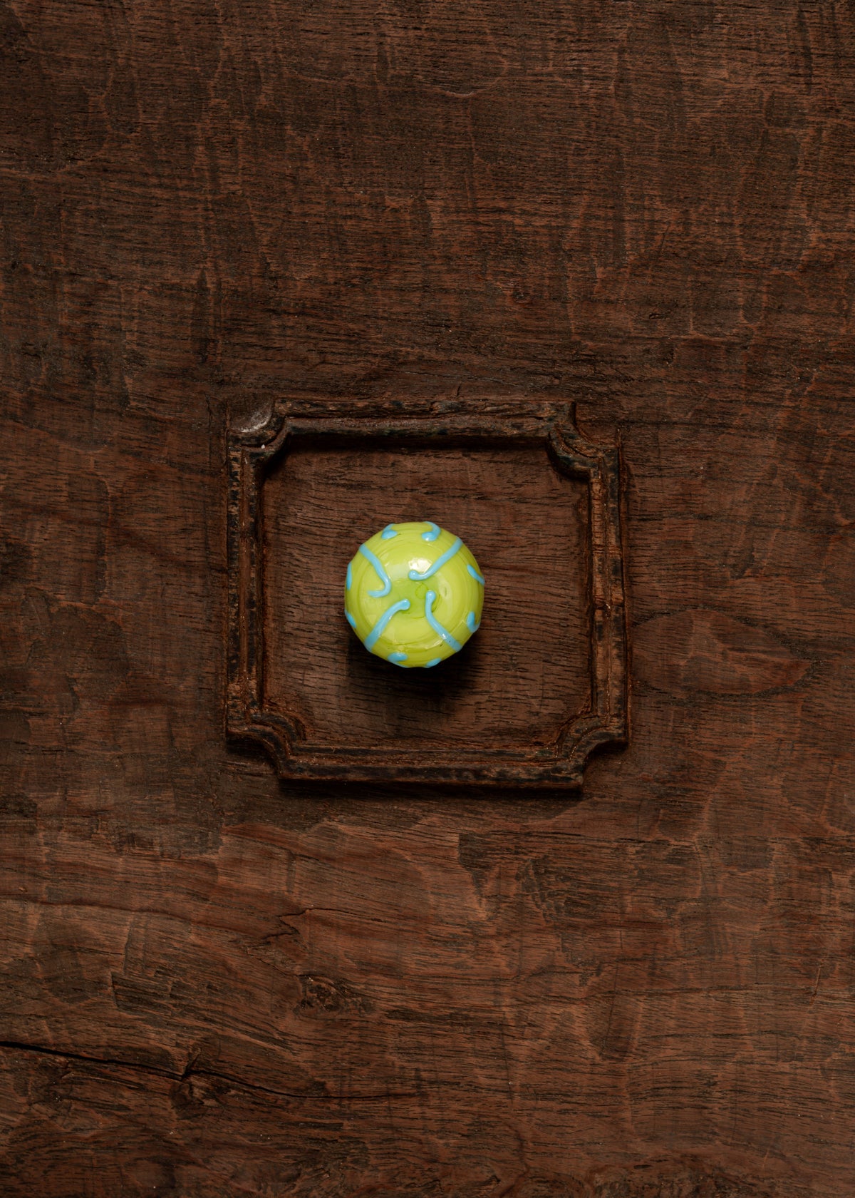 Striped Recycled Glass Knobs