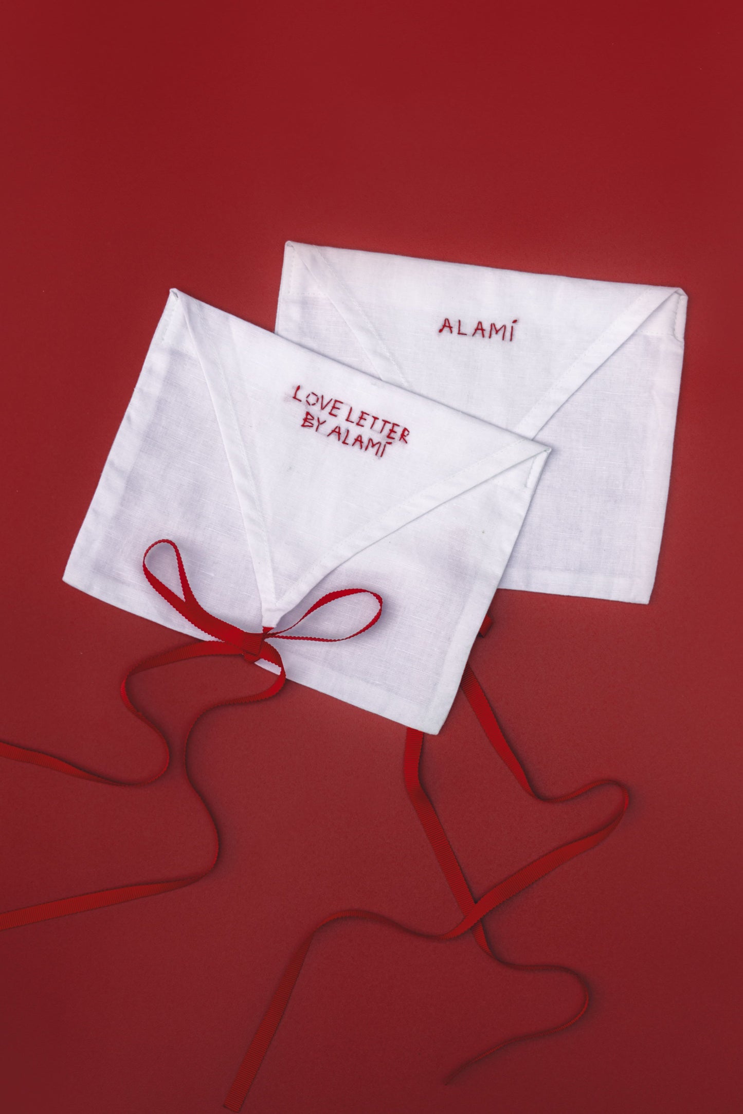 Heart Cocktail Napkins Set of 2